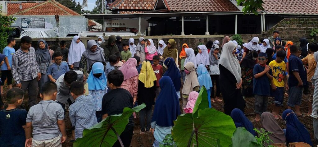 Januari SDIT Bening Menanam kangkung