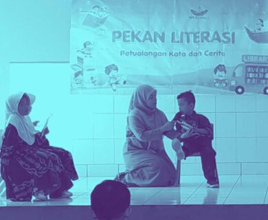 Dari huruf, tumbuh kata, dari kata, lahir keberanian.