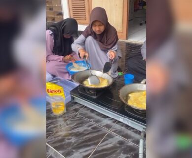 Kegiatan Rumah Quran Bening, kegaitan masak, cooking time 2025