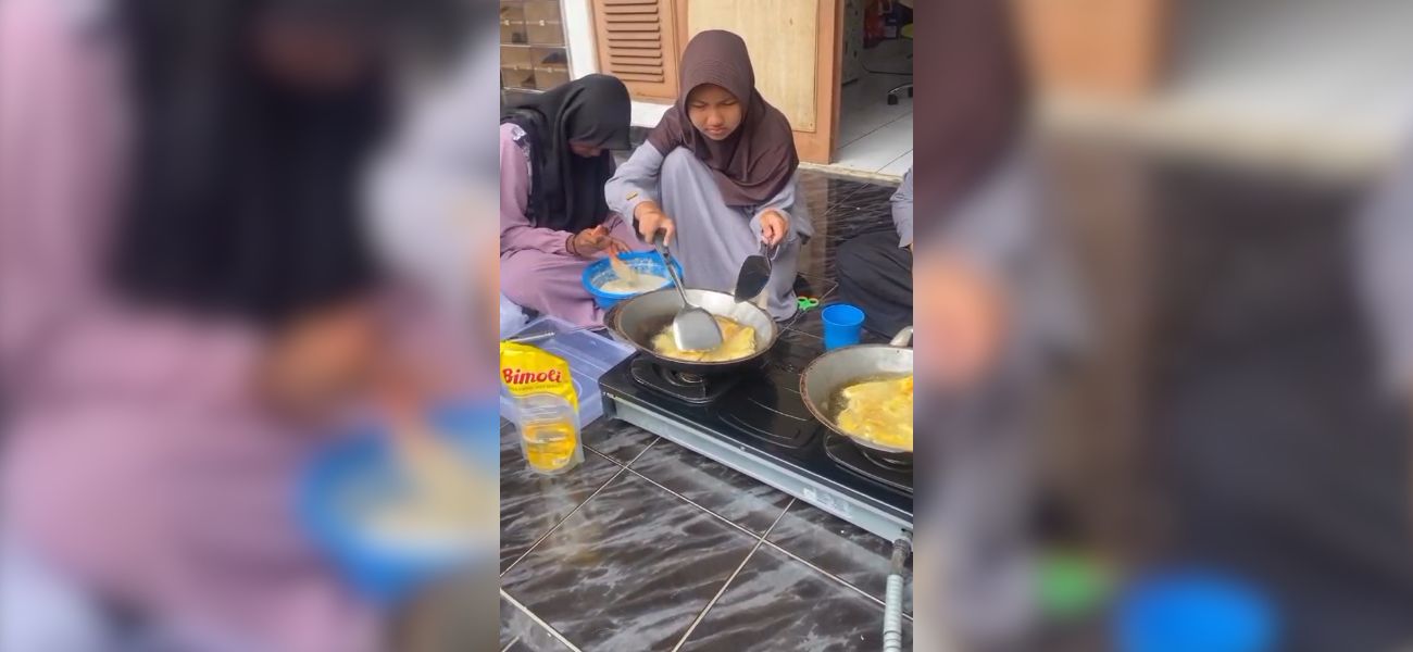 Kegiatan Rumah Quran Bening, kegaitan masak, cooking time 2025